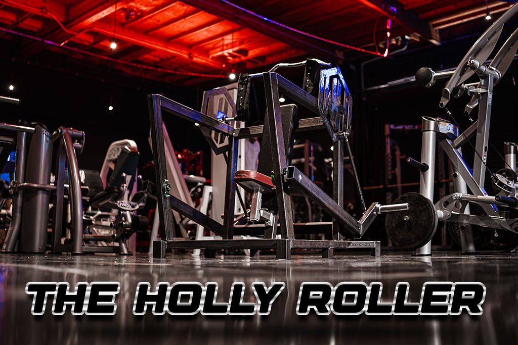 The Holly Roller machine on the gym floor